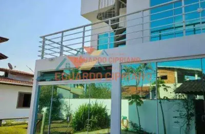 Casa com 4 dormitórios à venda, 300 m² por r$ 2.040.000,00 - massaguaçu - caraguatatuba/sp