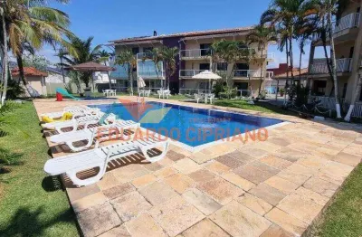 Apartamento com 3 dormitórios à venda, 120 m² por r$ 450.000,00 - pontal de santa marina - caraguatatuba/sp