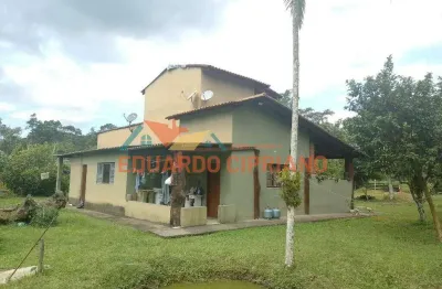 Chácara com 2 dormitórios à venda, 20000 m² por r$ 1.200.000,00 - barranco alto - caraguatatuba/sp