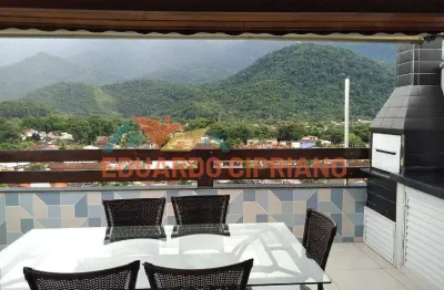 Apartamento com 2 dormitórios à venda, 101 m² por r$ 600.000,00 - massaguaçu - caraguatatuba/sp