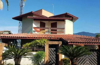 Casa com 5 dormitórios à venda, 234 m² por r$ 1.200.000,00 - jardim capricórnio - caraguatatuba/sp