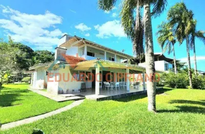 Casa com 3 dormitórios à venda, 255 m² por r$ 5.500.000,00 - massaguaçu - caraguatatuba/sp