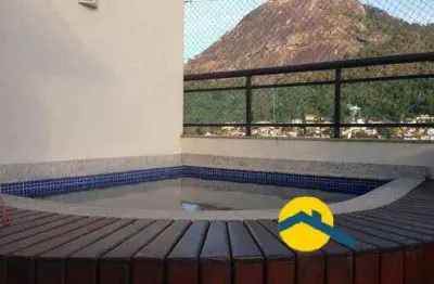Excelente cobertura linear de 3 quartos com 2 vagas em são francisco.