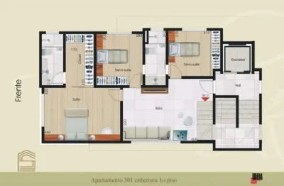 Apartamento com 3 quartos à venda na rua custódio de melo, liberdade, belo horizonte por r$ 620.000