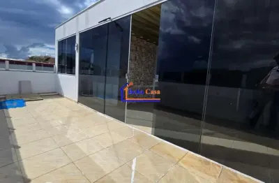 Cobertura com 3 quartos à venda na rua dos astecas, santa mônica, belo horizonte por r$ 420.000