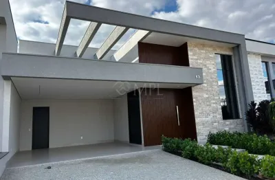 Casa térrea com 3 suítes, piscina e espaço gourmet no condomínio dona maria josé ? indaiatuba/sp