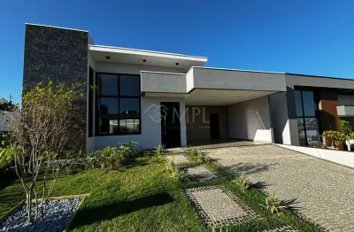 Casa térrea com 3 suítes, escritório e piscina no condomínio dona maria josé ? indaiatuba/sp