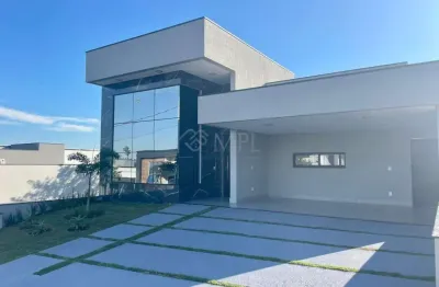 Casa à venda no condomínio milano em indaiatuba com 3 suítes e 4 vagas