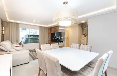 Casa com 3 quartos à venda na rua ângelo dallarmi, 133, santa felicidade, curitiba, 221 m2 por r$ 1.350.000
