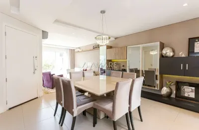 Casa em condomínio fechado com 4 quartos à venda na rua ângelo dallarmi, 664, santa felicidade, curitiba, 191 m2 por r$ 1.350.000