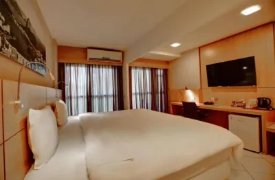 Apartamento com 1 quarto à venda na avenida salvador allende, 500, barra da tijuca, rio de janeiro, 37 m2 por r$ 300.000