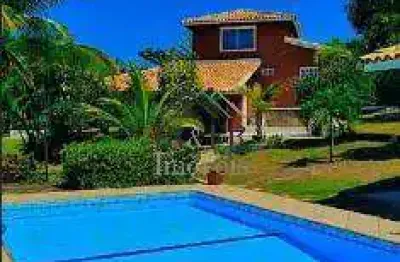 Ótima casa em condomínio fechado, com 2.000 m terreno, jauá - bahia