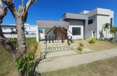 Linda casa nova térrea com 3 suítes no terras de alphaville camaçari–ba