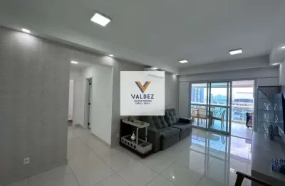 Aluga-se apto de 3 dorm + dep empregada/vista mar/alto padrão/lazer completo