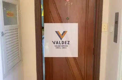 Vende-se apartamento vista mar de 4 dormitórios/suite/sala/cozinha/wc social no gonzaga/santos