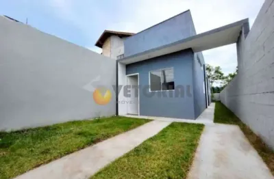 Casa à venda em caraguatatuba, balneário recanto do sol, com 2 quartos, 63m²