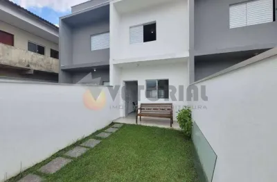 Sobrado à venda em caraguatatuba, balneário dos golfinhos, com 2 quartos, 90m²