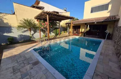 Sobrado à venda em caraguatatuba, balneário dos golfinhos, com 5 quartos, 241m²