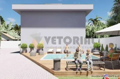 Sobrado à venda em caraguatatuba, massaguaçu, com 2 quartos, 72m²