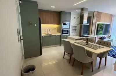 Apartamento finamente mobiliado – 3 dormitórios | 2 vagas | vista para o cristo luz | bairro nações – balneário camboriú