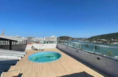 Cobertura r$750 mil à venda, centro com vista para o canal, cabo frio, rj