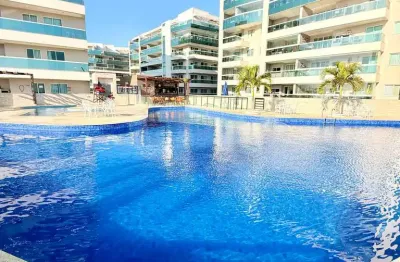 R$ 980 mil apartamento 2 quartos mobiliado à venda, praia grande , arraial do cabo, rj