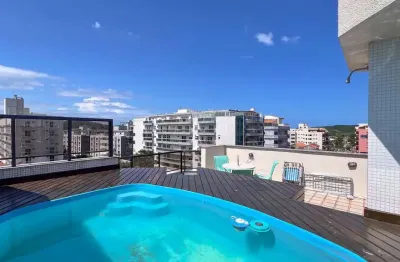 R$ 1.300.000 - cobertura duplex 4 quartos com piscina na passagem, em cabo frio/rj