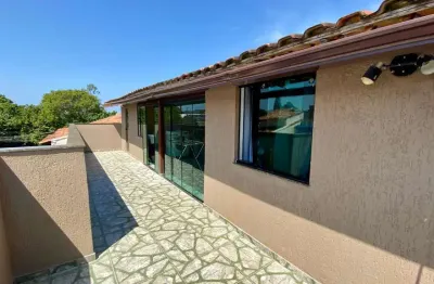 R$ 600 mil casa 3 quartos em condomínio à venda, palmeiras, cabo frio, rj