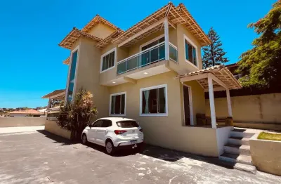 R$ 600 mil - casa com 4 quartos em condomínio à venda, dunas do peró, cabo frio, rj