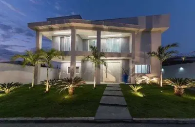 R$ 1.930 milhão, casa no condominio blue garden à venda, 6 quartos, 3 suítes, piscina, área gourmet