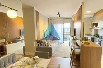 Apartamento com 2 dormitórios à venda, 65 m² por r$ 293.000,00 - jardim firenze - santa bárbara d'oeste/sp