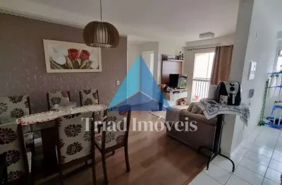 Apartamento com 2 dormitórios 1 suite à venda, 55 m² por r$ 340.000 - jardim nossa senhora do carmo - americana/sp