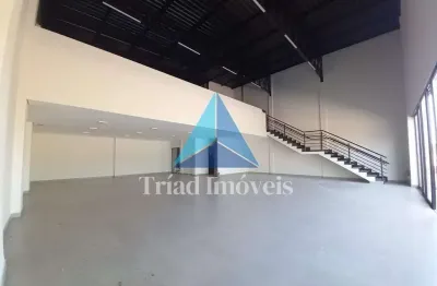 Salão para alugar, 290 m² por r$ 6.719,00/mês - jardim são francisco - santa bárbara d'oeste/sp