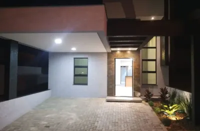 Casa nova - 3 dorms (1 suíte) - 118m² - acabamento de luxo - r$ 735.000'