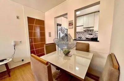 Apartamento com 2 quartos à venda na endereço não informado, chácara alvorada, poços de caldas, 54 m2 por r$ 190.000