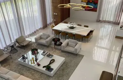 Casa de Alto Padrão em Condomínio no Portão, Lauro de Freitas-BA: 5 Quartos, 5 Suítes, 3 Salas, 2 Banheiros, 10 Vagas, 1.870m²