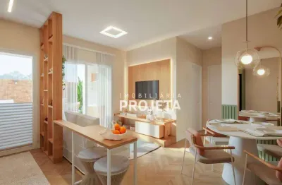 Apartamento com 2 dormitórios à venda, 53 m² - jardim everest - presidente prudente/sp