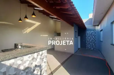 Casa com 3 dormitórios à venda, 125 m² por r$ 475.000 - residencial bongiovani - presidente prudente/sp