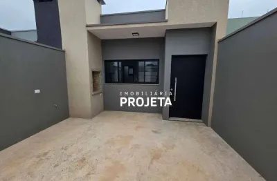 Casa com 2 dormitórios à venda, 62 m² por r$ 260.000,00 - residencial bongiovani - presidente prudente/sp