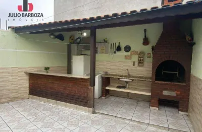 Sobrado com 3 dormitórios 2 suítes e área gourmet à venda, 157 m² por r$ 405.000 - jardim beirute - guarulhos/sp