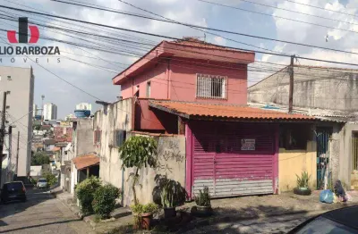 Sobrado esquina com 2 dormitórios 1 vaga  à venda, 90 m² por r$ 390.000 - jardim dourado - guarulhos/sp
