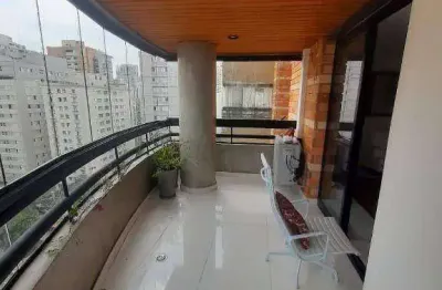Apartamento com 3 dormitórios para alugar, 220 m² por r$ 21.308,00/mês - vila uberabinha - são paulo/sp