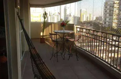 Apartamento com 170m² com 3 suítes, 3 vagas de garagem, no brooklin novo