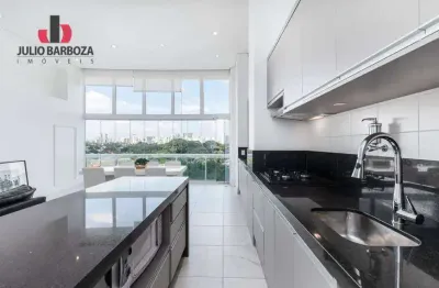 Apartamento com 1 dormitório para alugar, 85 m² por r$ 12.993,00/mês - brooklin novo - são paulo/sp