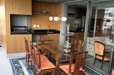 Apartamento no brooklin, 3 suíte, 2 vagas , área útil 131m²