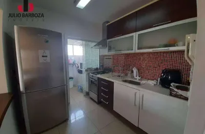Apartamento com 1 dormitório, 50m², com 2 banheiros no brooklin, ao lado do metrô, 1 vaga de garagem