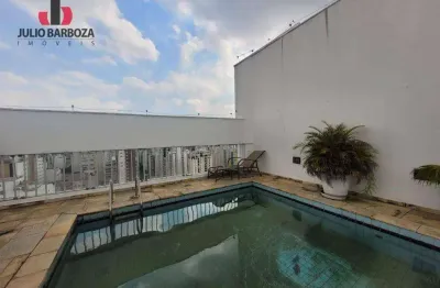 Apartamento triplex com 2 dormitórios, 350 m² - venda por r$ 4.500.000,00 ou aluguel por r$ 20.500,00/mês - moema índios - são paulo/sp