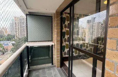 Apartamento com 120m², em moema pássaros, com 3 dormitórios, sendo 1 suíte, e 2 vagas de garagem.