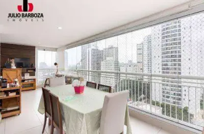 Lindo apartamento 135m² no alto da boa vista, 3 suítes, com 2 vagas de garagem