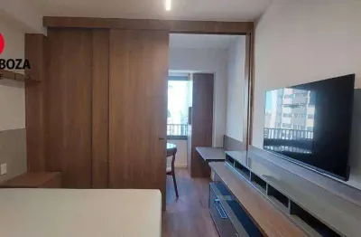 Studio predio novo na vila olímpia, ao lado da faculdade insper, totalmente mobiliado